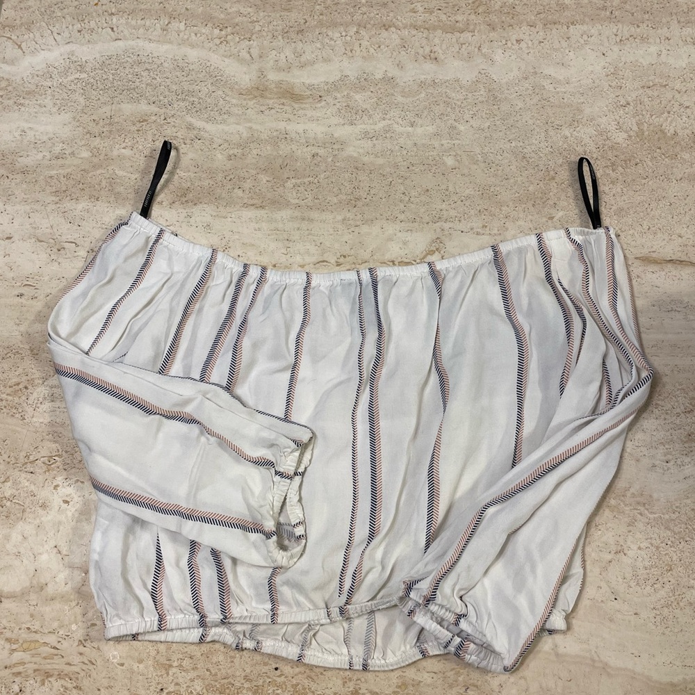 Off the Shoulder Forever21 Crop Top